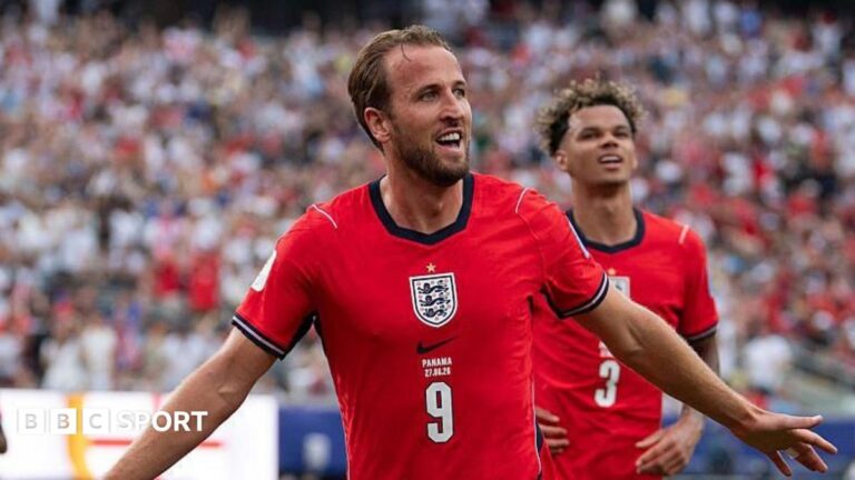 Harry Kane mencetak gol di Piala Dunia, pencetak gol terbanyak Inggris