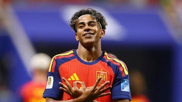 Lamine Yamal cetak gol perdana untuk Spanyol di Piala Dunia 2026