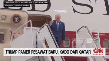 Pesawat baru Trump hadiah dari Qatar untuk Air Force One