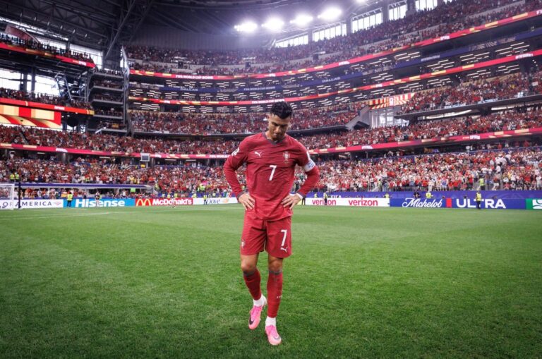 Cristiano Ronaldo menghadapi kekalahan di Piala Dunia 2023