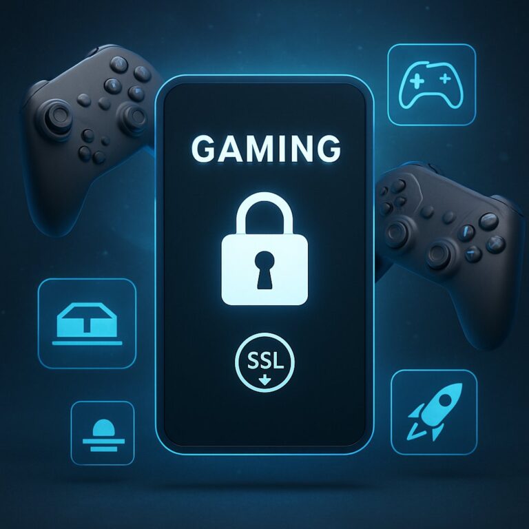 Ilustrasi Panduan Memilih Platform Game Aman dengan Enkripsi SSL